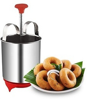 FIVANIO Create Perfectly ed Vadas a Donuts with Stainless Steel Vada mer Vada Maker