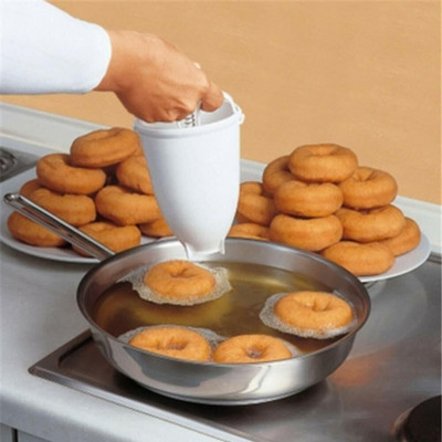 GVJ TRADERS Plastic Medu Vada Maker with Stand, Mendu Vada Machine Vada Maker