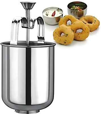 DRUMSTONE Premium Stainless Steel Medu Vada Maker for Perfectly Vadas - 15 Years Warranty Vada Maker