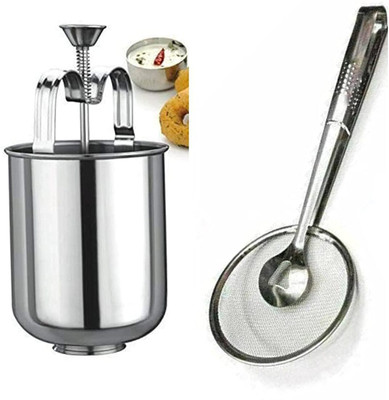 hurrio 1 PCS Stainless Steel Medu Vada Maker,Machine Vada Maker