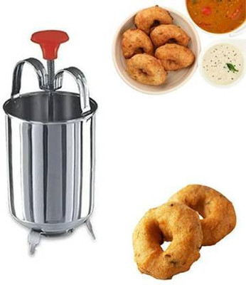maa creation Stainless Steel Mendu Wada Maker With Stand Vada Maker