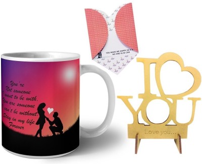 Phirki Studio Mug, Showpiece, Greeting Card Gift Set