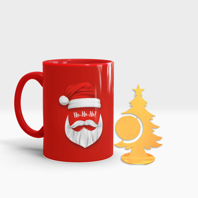 Fifth and Moon C-RT-TREE-20 Ceramic Coffee Mug(320 ml, Pack of 2)