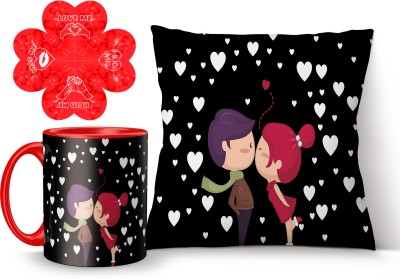 Elegaci Gifts Cushion, Mug, Greeting Card Gift Set