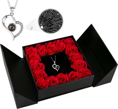 DANAVBOX Jewellery, Artificial Flower, Showpiece, Greeting Card Gift Set