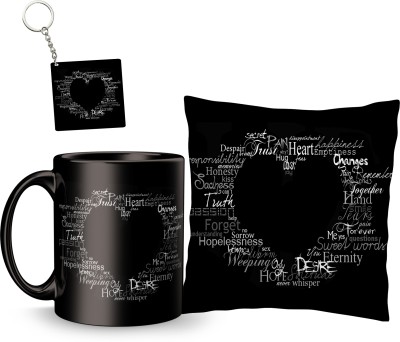 Fifth and Moon Mug, Cushion, Keychain Gift Set