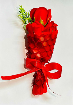 KHUSHA CREATIONS Artificial Flower Gift Set