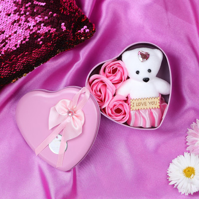 TIED RIBBONS Artificial Flower Gift Set