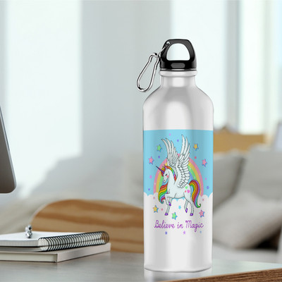 k1gifts 600 ml Aluminium Sipper(Pack of 1, White)