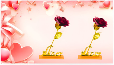 Mag Creation Artificial Flower Gift Set