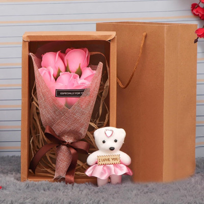 TIED RIBBONS Artificial Flower Gift Set
