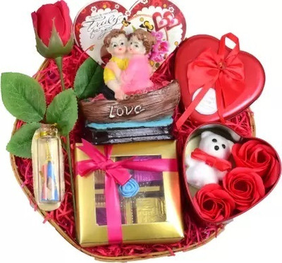 MANTOUSS Artificial Flower Gift Set