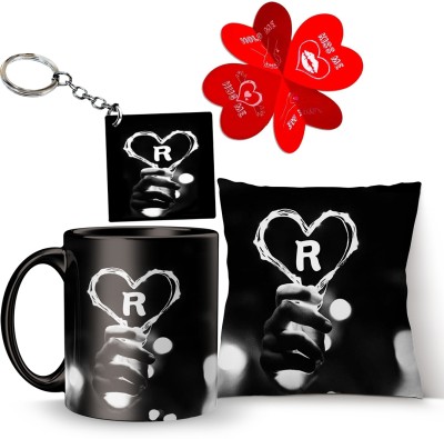 Elegaci Gifts Cushion, Mug, Keychain, Greeting Card Gift Set