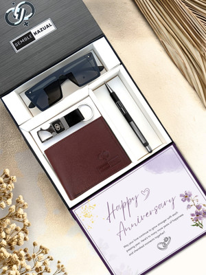 SEMBLE KAZUAL Wallet, Keychain, Pen, Greeting Card, Gift Box Gift Set