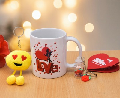 PRIDE STORE Mug, Soft Toy, Keychain, Message Pills, Greeting Card Gift Set