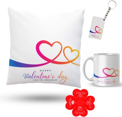 Gift4You Cushion, Mug, Keychain, Greeting Card Gift Set