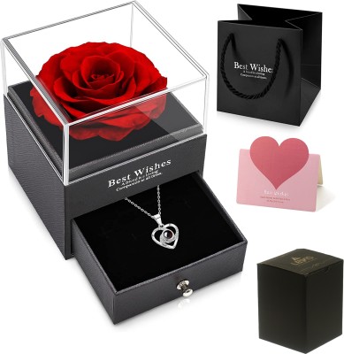 LeWIS Jewellery, Artificial Flower, Showpiece, Greeting Card Gift Set