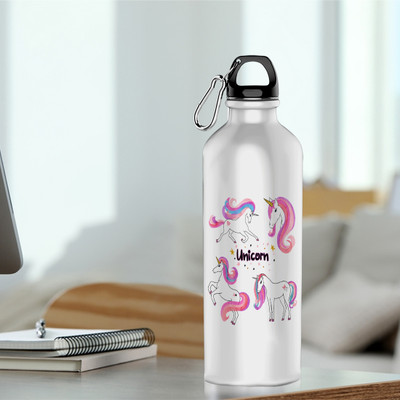 k1gifts 600 ml Aluminium Sipper(Pack of 1, White)