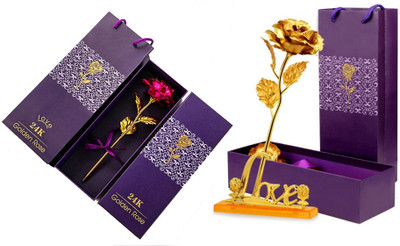 STAR CREATION Artificial Flower Gift Set