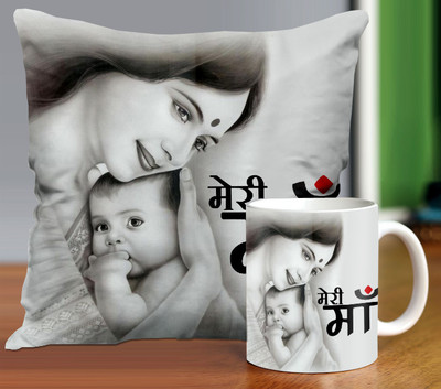 ME&YOU Cushion, Mug Gift Set