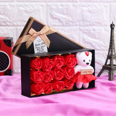 TIED RIBBONS Artificial Flower Gift Set