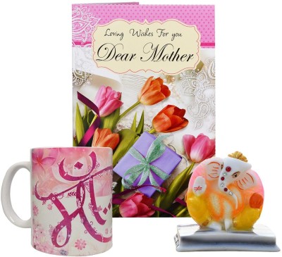 Natali Traders Greeting Card, Mug, Showpiece Gift Set