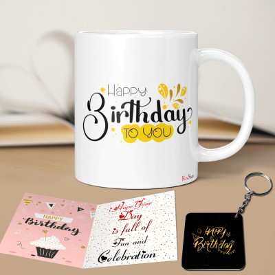 KivStar Mug, Keychain, Greeting Card Gift Set