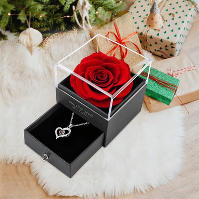 RVKE Jewellery, Artificial Flower, Showpiece Gift Set