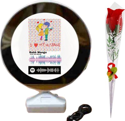 CreateByYou Artificial Flower, Photoframe Gift Set