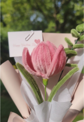 MOBOMAKES Artificial Flower Gift Set