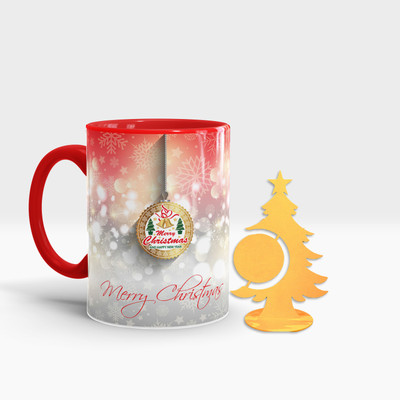 Fifth and Moon C-RT-TREE-43 Ceramic Coffee Mug(320 ml, Pack of 2)