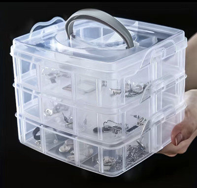 zvonko 18 grid 18 Grid Box Vanity Box(transparent)