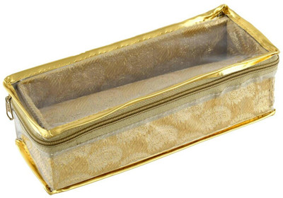 Hitanshicraft Non-Woven Pack Of 1 Bangle Box|Single Rod Chudi Organizer With Visible Window| Bangle store, Travelling Organizer|, Waterproof Watch Organizer For Woman Vanity Box(Golden) Hitanshicraft Non-Woven Pack Of 1 Bangle Box|Single Rod Chudi Organizer With Visible Window| Bangle store, Travelling Organizer|, Waterproof Watch Organizer For Woman Vanity Box(Golden)
