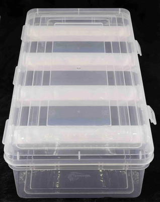 rkm Good Quality SRT-4ROD BANGLE Vanity Box(White)