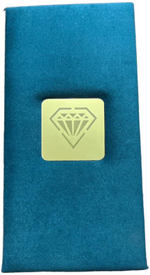 M jewelpack Unique Vevlet Nacklace Box Flip Lock Closer Vanity Box(Blue)