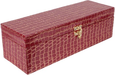 N A PURSE Wooden 1Piece One Rod Bangle Storage Box Bangle and bracelets Storage Box Vanity Box(Maroon)