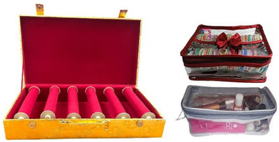 ultimatefashionista combo of 6 roll rod bangle box vanity box wooden bangle storage box 2 rod bangle box brocade jewellery kit vanity case jewellery bangle box vanity box vanity box Vanity Box (Maroon, plastic, golden) vanity box Vanity Box(Multicolor) ultimatefashionista combo of 6 roll rod bangle box vanity box wooden bangle storage box 2 rod bangle box brocade jewellery kit vanity case jewellery bangle box vanity box vanity box Vanity Box (Maroon, plastic, golden) vanity box Vanity Box(Multicolor)