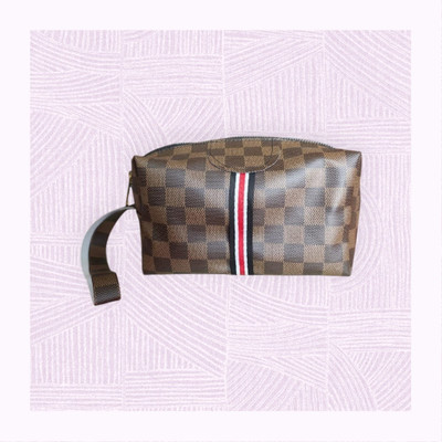 KARNI COSMOS Multipurpose Gucci Brown vanity box- 17 Pouch