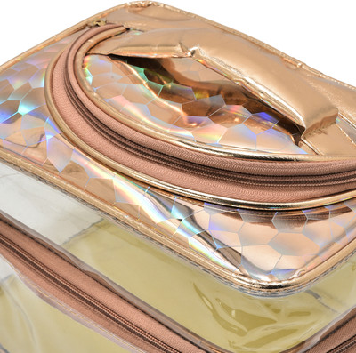 Astute Football - Rose Gold Travel Toiletry Kit(Gold)