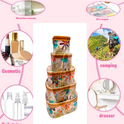AA COLLECTION 5kit cream Make up and jewellery Vanity Box(Multicolor)