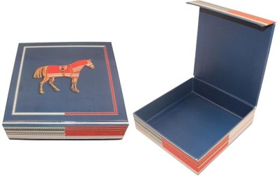 IZZHAAR Mustang Sweet Box , Multi-Purpose Printed Sweet Box Giffting Box Vanity Box(Multicolor)