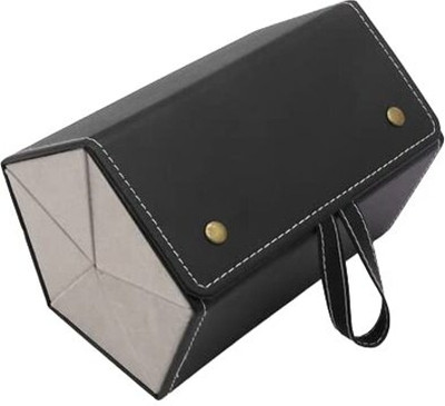 Navvi Sunglasses Case 5-in-1 Sunglasses Storage Case Vanity Box(Black, Yellow)