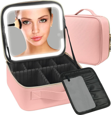 Cameleon LED vanity Muliti Purpose Vanity Box(Pink)