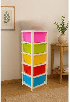 MAXTID 5 Compartments Plastic PP(Multicolor)
