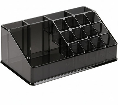 dharampal singh 1 Compartments Abs plastic 16 compariment holder(Black)