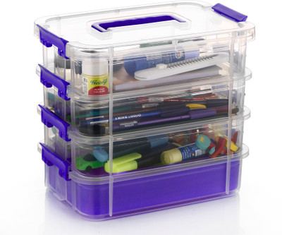 kitchkart Plastic Utility Container  - 8 L(Purple)