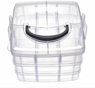 SJK Plastic Utility Container  - 200 g(Multicolor)