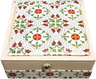 GS Collection LED BANGLE BOX beauty of your jewellery BANGLE BOX Vanity Box(White)