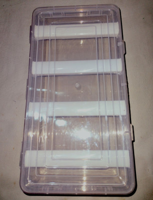 UFEnterprises Multipurpose transparent plastic storage box with 4 rods for women and girls Organizer case for jewellery, bangle box, lockable Vanity Box(Transparent)