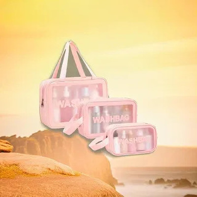 3D METRO SUPER STORE 3D$020 Multi Purpose Vanity Box(Pink)